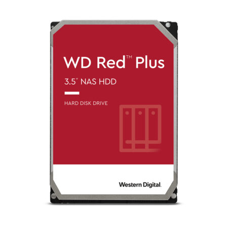D. Duro Interno 12Tb Wd Red Plus Wd120Efbx 3.5″ 256Mb Sata3 7200Rpm NAS