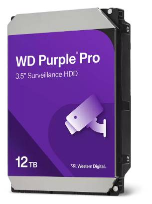 D. Duro Interno 12Tb Western Digital Purple Pro Wd122Purp/3.5″/SATA Iii/7200Rpm