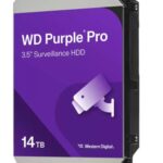 Disco Duro Western Digital Purple Wd142Purp 14Tb - SATA, 7200 Rpm, 3.5 Pulgadas, Caché 512Mb, Velocidad De Transferencia: 255Mb/S, Modelo: Wd142Purp