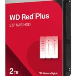 D. Duro Interno 2Tb Western Digital Red Plus, SATA Iii/5400Rpm/64Mb/3.5"/ Wd20Efpx