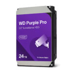 D. Duro Interno 24Tb Wd Purple Pro Wd240Purp 3.5"/SATA Iii 6Gb/S 512Mb/7200Rpm/Para Videovigilancia