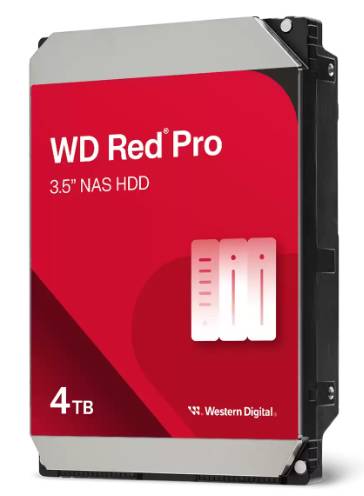 Disco Duro Western Digital Red Wd4005Ffbx 4Tb – SATA, 7200 Rpm, 3.5 Pulgadas Caché 256Mb, Velocidad De Transferencia: 217Mb/S, Modelo: Wd4005Ffbx