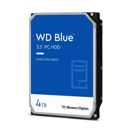 D. Duro 4Tb Wd Blue 3.5″ SATA/5400Rpm/256Mb Cache, Wd40Ezax