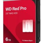 D. Duro Interno 6Tb Wd Red Pro Wd6005Ffbx 3.5"/SATA Iii/256Mb/7200Rpm