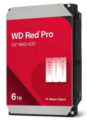 D. Duro Interno 6Tb Wd Red Pro Wd6005Ffbx 3.5″/SATA Iii/256Mb/7200Rpm