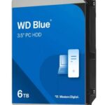 D. Duro Interno 6Tb, 3.5" Wd Blue Wd60Ezax Sata3/256Mb/5400Prm
