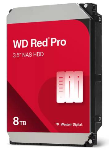 Disco Duro Western Digital Red Wd8005Ffbx 8Tb – SATA, 7200 Rpm, 3.5 Pulgadas Caché 256Mb, Velocidad De Transferencia: 235Mb/S, Modelo: Wd8005Ffbx