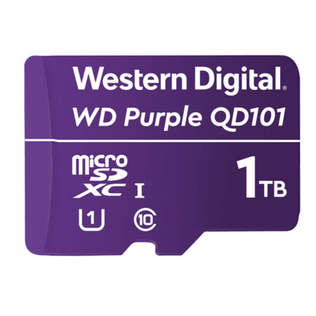 Memoria Microsdxc 1Tb Western Digital Wdd100T1P0C Purple Sc Qd101, Clase 10