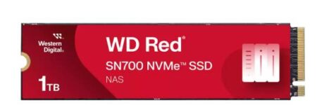 U. Estado Solido 1Tb Western Digital Red Sn700 NVMe PCI Express 3.0 M.2, Wds100T1R0C