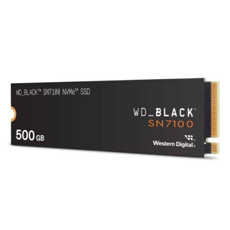 U. Estado Solido M.2 500Gb Sandisk Wd_Black Sn7100/PCI-E 4.0/5800 Mb/S Escritura/6800 Mb/S Lectura/Wds500G4X0E