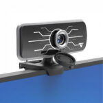 Webcam Gamer Factor Wg400, 1080P,LED,30 Fps,USB,Negra