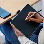 Tableta Grafica Wacom Ctl-672 Ctc6110Wlw0A/2540 Lpi/Lapiz/USB/Pc, Mac, Cromo/Blanco