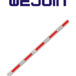 Brazo Recto Octagonal Wejoin Wjsbm6, Para Barrera Vehicular, Franjas Reflejantes, 6 Mts