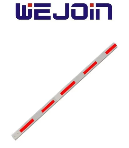 Brazo Recto Octagonal Wejoin Wjsbm6, Para Barrera Vehicular, Franjas Reflejantes, 6 Mts