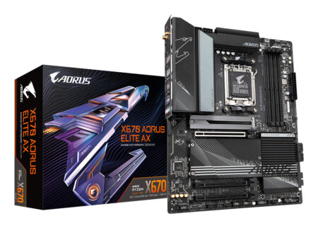 MB GIGABYTE X670 AORUS ELITE AX /4X DIMM/128GB/DDR5/6 X SATA 6GB/S./1XHDMI