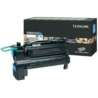 Cartucho Tóner Lexmark – 20000 Páginas, Cian, Laser