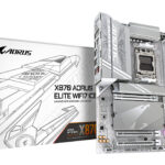 Mb Gigabyte X870 A Elite Wf7 Ice Socket Am5/4Xddr5/HDMI/USB-C/Color Blanco/ATX