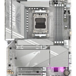 Mb Gigabyte X870 A Elite Wf7 Ice Socket Am5/4Xddr5/HDMI/USB-C/Color Blanco/ATX