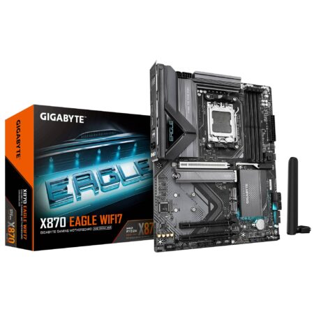 Tarjeta Madre Gigabyte ATX X870 Eagle Wifi7 DDR5, Am5, 64 Gb, Para AMD