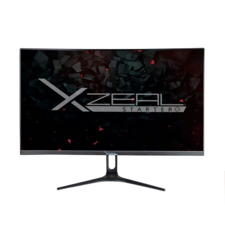 Monitor 23.8″ Stylos Xspmg05B LED/Curvo/Xzeal/Full HD/75Hz/5Ms/VGA/HDMI/Color Negro