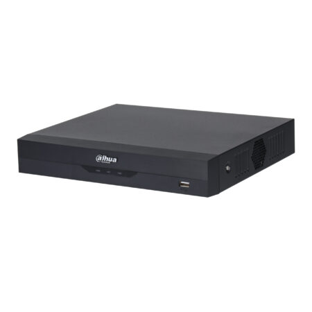 Dvr 8 Canales + 4 IP Dahua Xvr5108Hs-I3 5Mp Lite/Wizsense/ Ia/H.265+/Reconocimiento Facial/ Codificacion Ia/Smd Plus/1Ch Proteccion Perimetral/1 Bahia Para Disco Duro