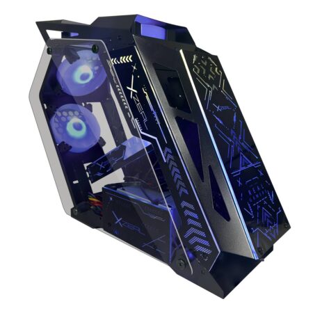 Gabinete Gamer Xzeal Ir02/Micro ATX/4 Fan Argb/Cristal Templado/Xzg