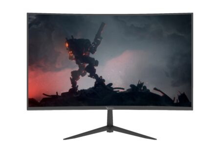 Monitor Xzeal 23.8 Pulgadas Xzeal Xz3015-1 Panel Curvo VA FHD 165Hz 1Ms 1Xdp + 1Xhdmi + 1Xusb 1.0+ 1X3.5Mm + Vesa 100X100Mm Negro
