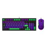 Kit Mouse Y Teclado Gamer Xzeal /Mecanico /Morado - Verde/ USB/ Rgb