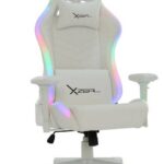 Silla Gamer Xzeal Rgb Xz15 Blan Ca Soporte Lumbar/Superior