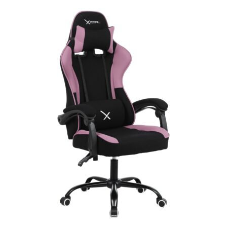 Sillas Gamer Xzeal Negro/ Rosa Tela Automotriz Piston Clase 3