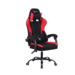 Silla Gamer Stylos Xz20 Rojo, C/Brazo Ajustable/Tela/Soporte Lumbar/Hasta 100 Kg, Xzsxz20R