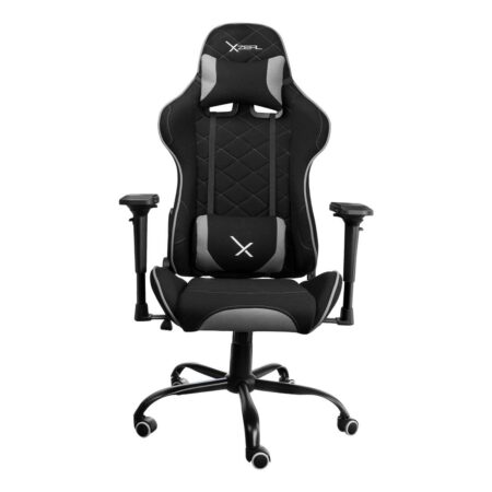 Silla Gamer Xzeal Zx25 Reclinable/Ergonomico/Ajuste 4D En Brazos/Negro-Gris/Hasta 100Kg, Xzsxz25B