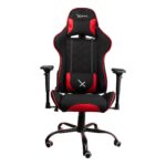Silla Gamer Xzeal Roja Xz25 Tela/Brazos 4D Soporte Lumbar Color Rojo, Xzsxz25R