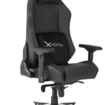 Silla Gamer Negra Xz40 Vinil Br Azos 4D 180 Grados