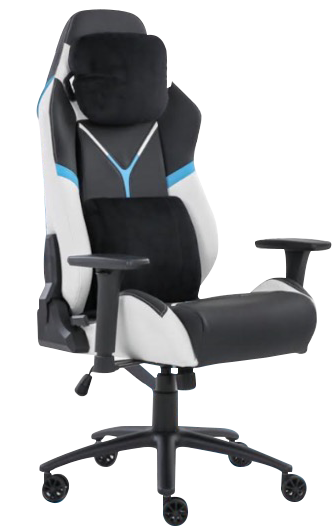 Silla Gamer Isurus X41 Vinil Br Azos 4D 180 Grados