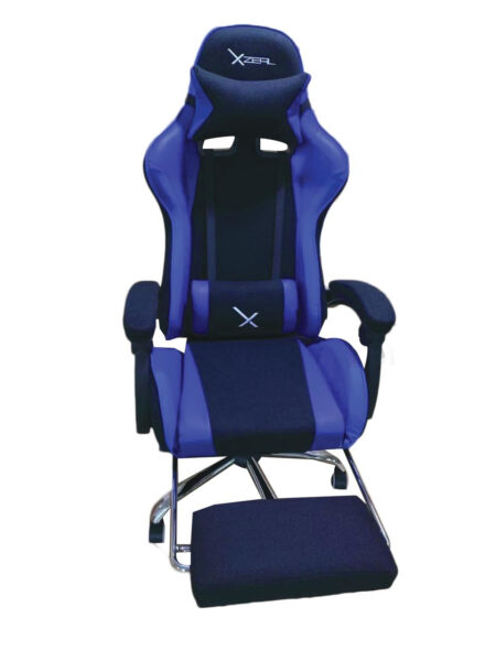 Silla Con Reposapie Azul Xzeal. Xxsxz52Al –