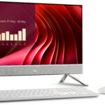 Dell Ec24250 Intel® Core™ I5 I5-1334U 60.5 Cm (23.8") 1920 X 1080 Pixeles Pantalla Táctil Pc Todo En Uno 16 Gb DDR5-Sdram 512 Gb SSD Windows 11 Home Wi-Fi 6E (802.11Ax) Plata