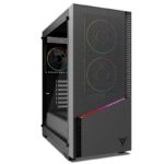 Gabinete Gamer Elara Yeyian , Media Torre, Tarjetas Madre Compatibles ATX