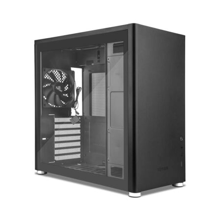 Gabinete Yeyian Hussar Plus/Media Torre/Con Ventana/Sin Fuente/1 Ventilador Instalado/USB 3.0/Negro/ATX/Ycm-Ashus-01