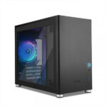 Yeyian Gabinete Gamer Hussar Micro ATX - Panel Lateral Cristal Templado, ATX, Dtx Y Mini ATX, GPU 350Mm, Hasta 6 Ventiladores No Inc Mod. Ycm-Atxaw-01