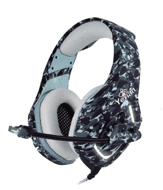 Diadema Gaming Yeyian Force S3000 Camuflaje Gris 3 5Mm