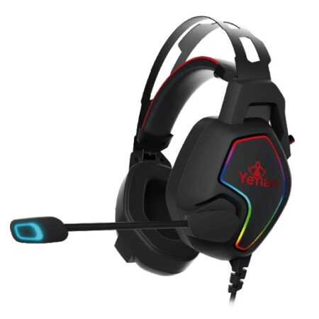 Diadema Audifono C/Microfono Gamer Yeyian Ydv-33403 Vicious USB/3.5Mm/Rgb/Omni/N/R3000