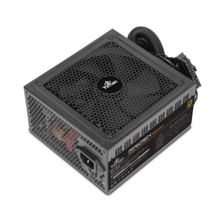 Yeyian Fuente De Poder 80+ Oro 650W – PCIE Gen5, ATX, Condensadores Alta Calidad, Inc. Ocp/Ocp/Uv/Otp/Olp, Ventilador Alto Flujo De 140Mm Yfg-85031-01