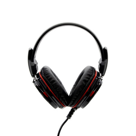 Yeyian Diadema Headset Tempest Serie 2000, Almohadillas Comodas, 3.5Mm, Con USB Y Adaptador De Cable Compacto Compatible Con Consolas, Mod. Yh2000