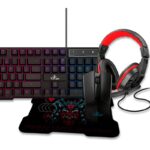 Kit Gamer Teclado, Mouse, Headseat Y Mousepad