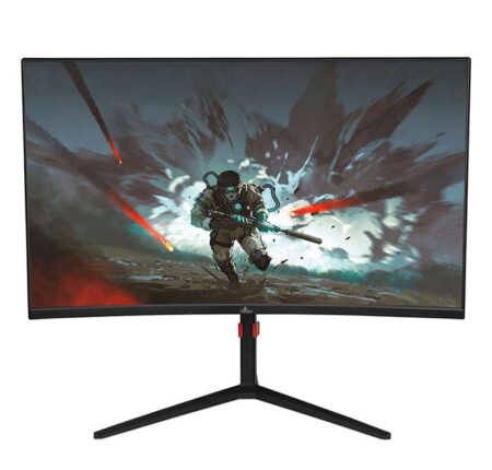 Yeyian Monitor Gamer Curvo 31.5 Qhd 2560x1440 165 Hz - True Low Motion Blur, Adaptive Y Free Sync, 1dp 2hdmi 1usb Y 3.5mm, Bocinas Y Rgb, Mg-2k32-01