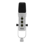 Yeyian Microfono Condensador Kit Streaming Agile Nl, Bco, Brazo Tijera, Soporte U, Mont Antichoque, Filtro, Montaje En Mesa,USB B-USB A Ysa-Uchq-02