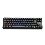 Yeyian Tkl Teclado Gamer Akil S 3500 Switch Rojo, 69 Teclas, Interruptor Cambio, Anti Ghosting N-Key R, LED Rgb Arcoiris 18 Efect, Ip42 Ytm-28209R