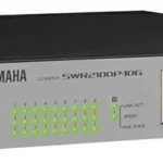 Switch De Red PoE Yamaha Swr2100P10G 10 Puertos Optimizado P/Redes Dante