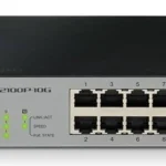 Switch De Red PoE Yamaha Swr2100P10G 10 Puertos Optimizado P/Redes Dante